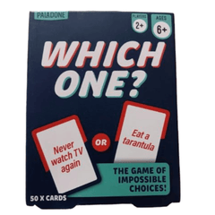 Which One? The Game of Impossible Choices Family Fun Game Night - 50 Cards