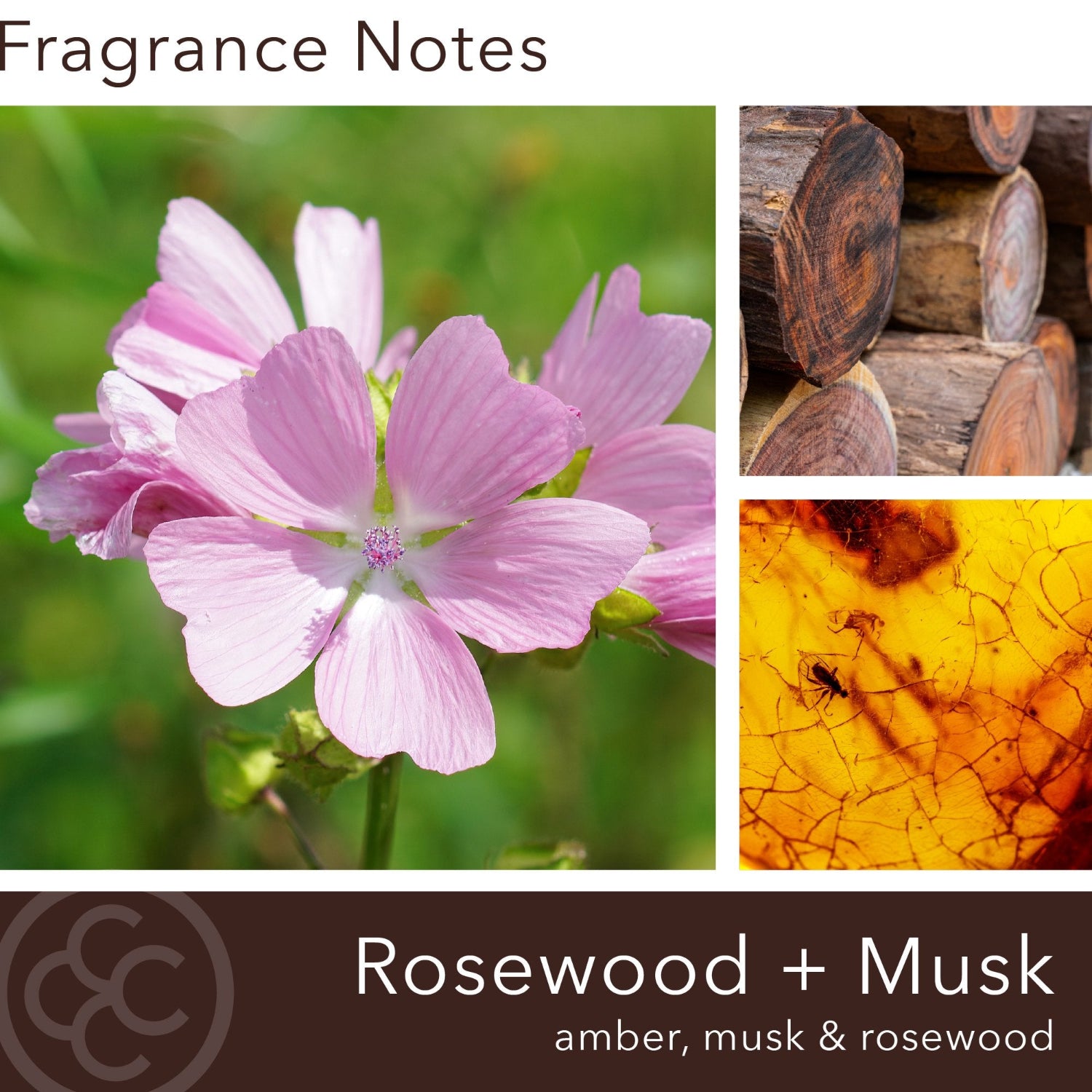 White Rosewood & Musk Candle