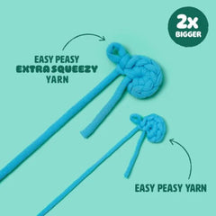 The Woobles Extra Squeezy Beginner Crochet Kit | Phyllis the Manatee