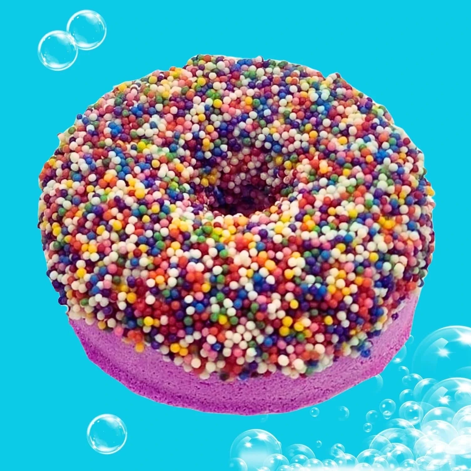 garb2ART Donut Bath Bomb Collection | Fun & Fruity Scented Bath Fizzies
