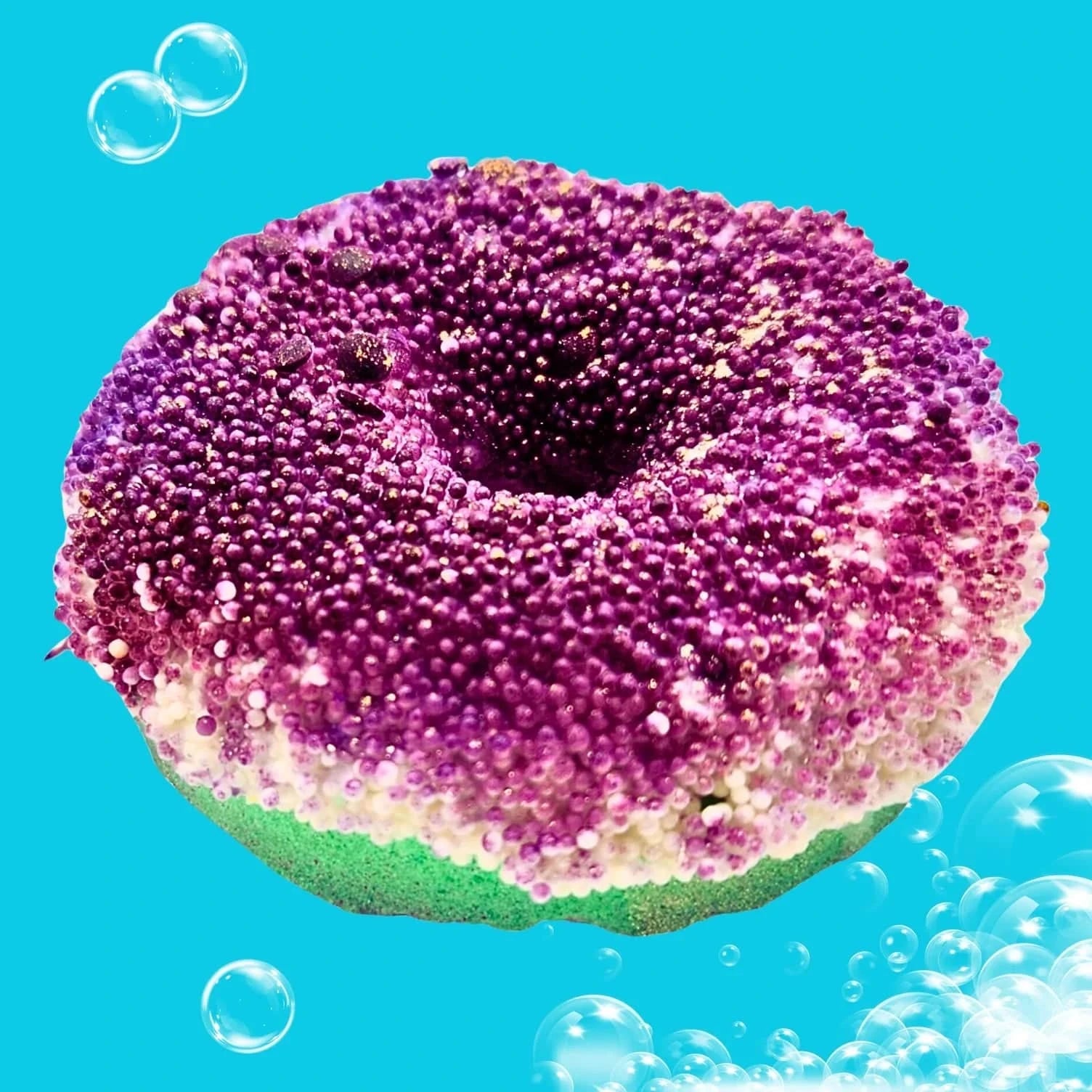 garb2ART Donut Bath Bomb Collection | Fun & Fruity Scented Bath Fizzies