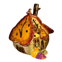 Thanksgiving Candle House | The Turning Leaf