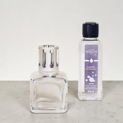 Ice Cube Clear Lamp Gift Set by Maison Berger