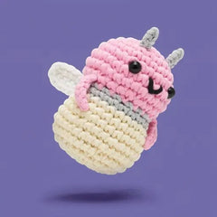 The Woobles Beginner Crochet Kit | Miles the Firefly