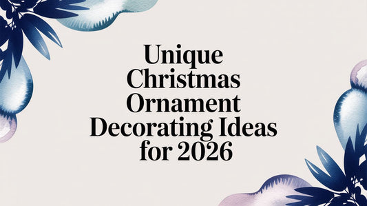 Unique Christmas Ornament Decorating Ideas for 2026