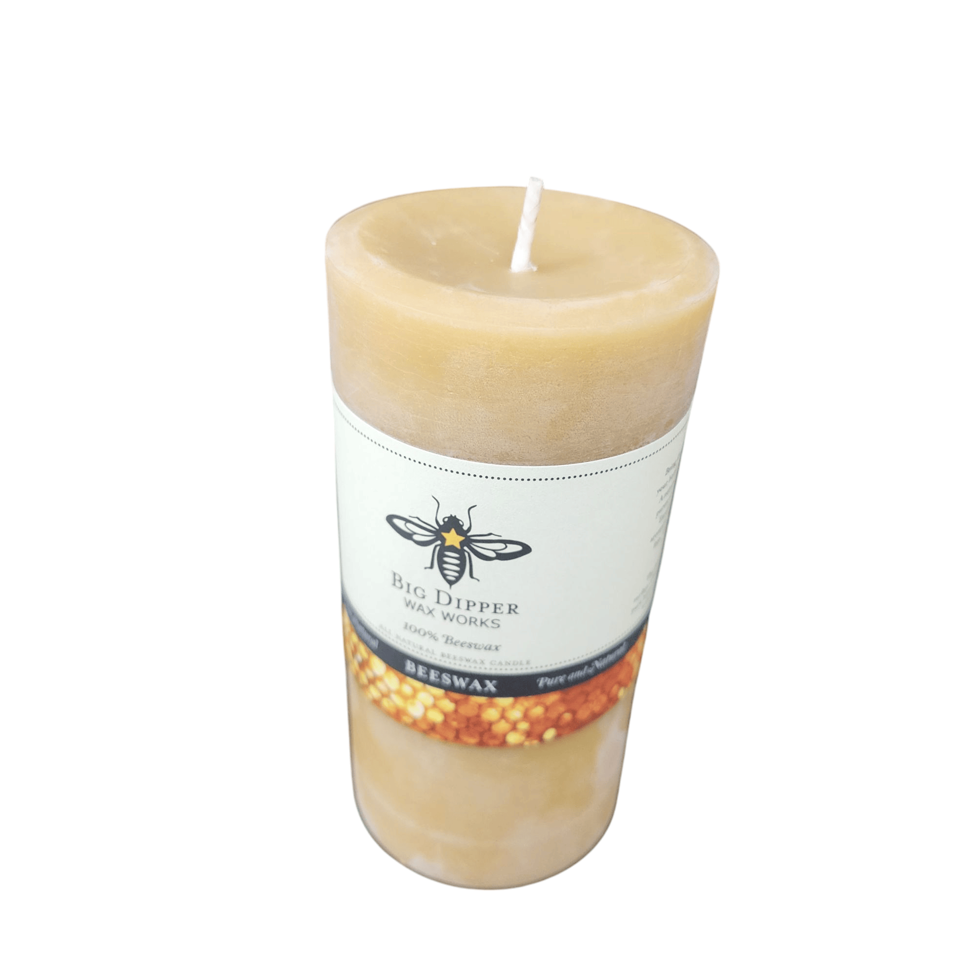 Beeswax Pillar Candle