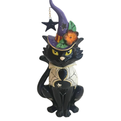 Black Cat Tealight Holder