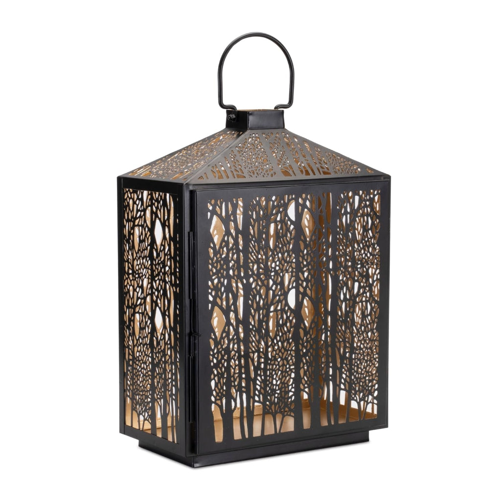 Black Iron Forest Lantern 16