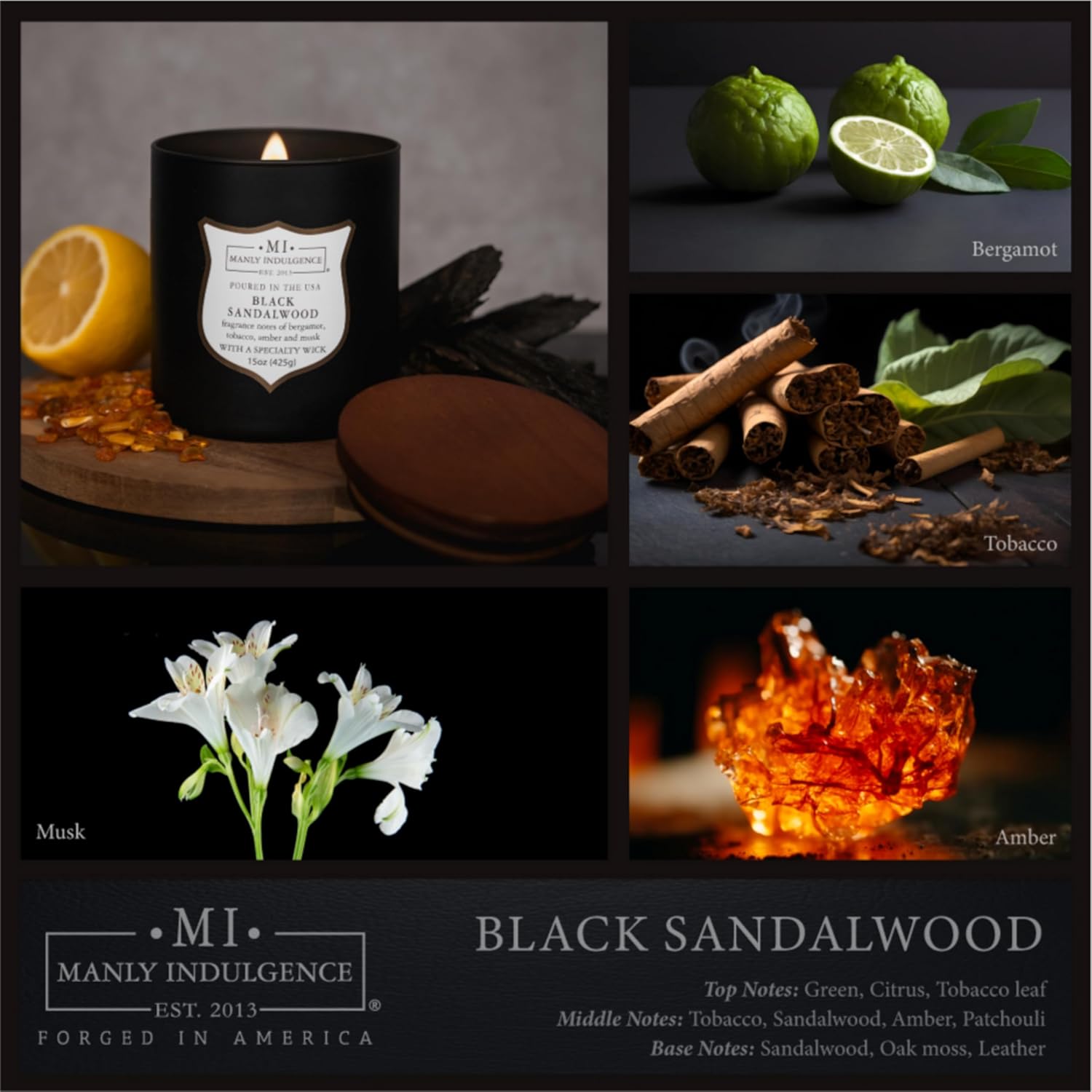 Black Sandalwood Candle