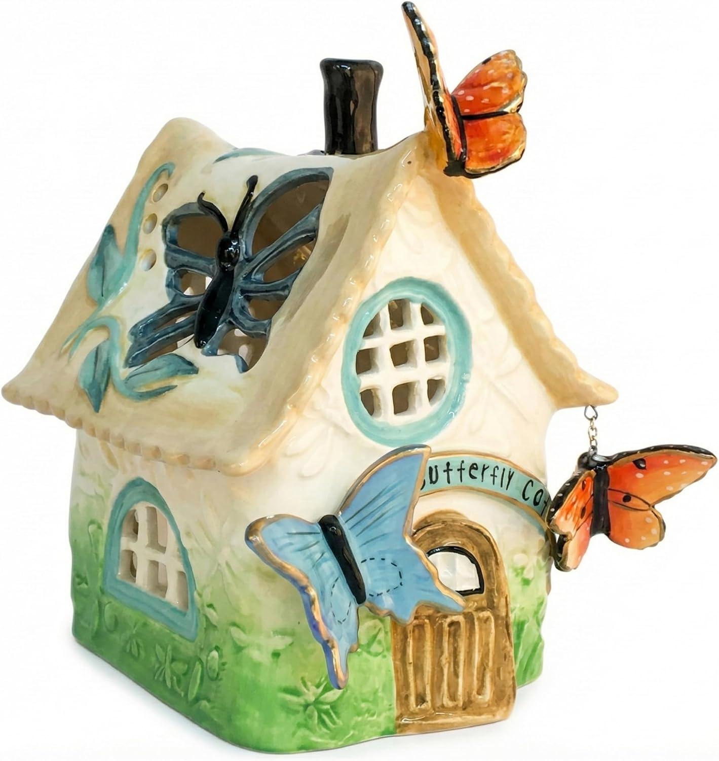 Blue Sky Clayworks Butterfly Candle House