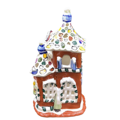Blue Sky Clayworks Christmas Nutcracker Suite Hotel Candle House
