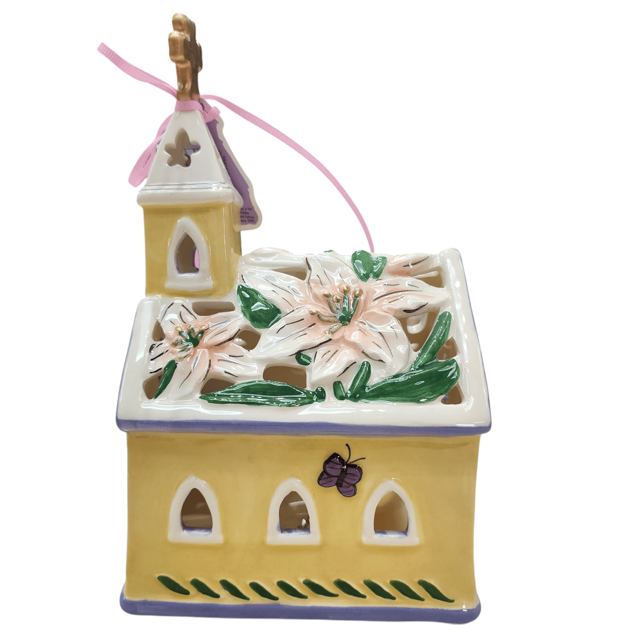 Blue Sky Clayworks Easter Blessings Church Candle House
