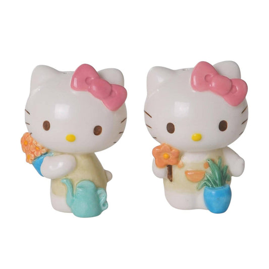 Blue Sky Clayworks Hello Kitty Flower Salt and Pepper Shaker Set, Home Decorative Accessories, 23631 - Sammi's Attic