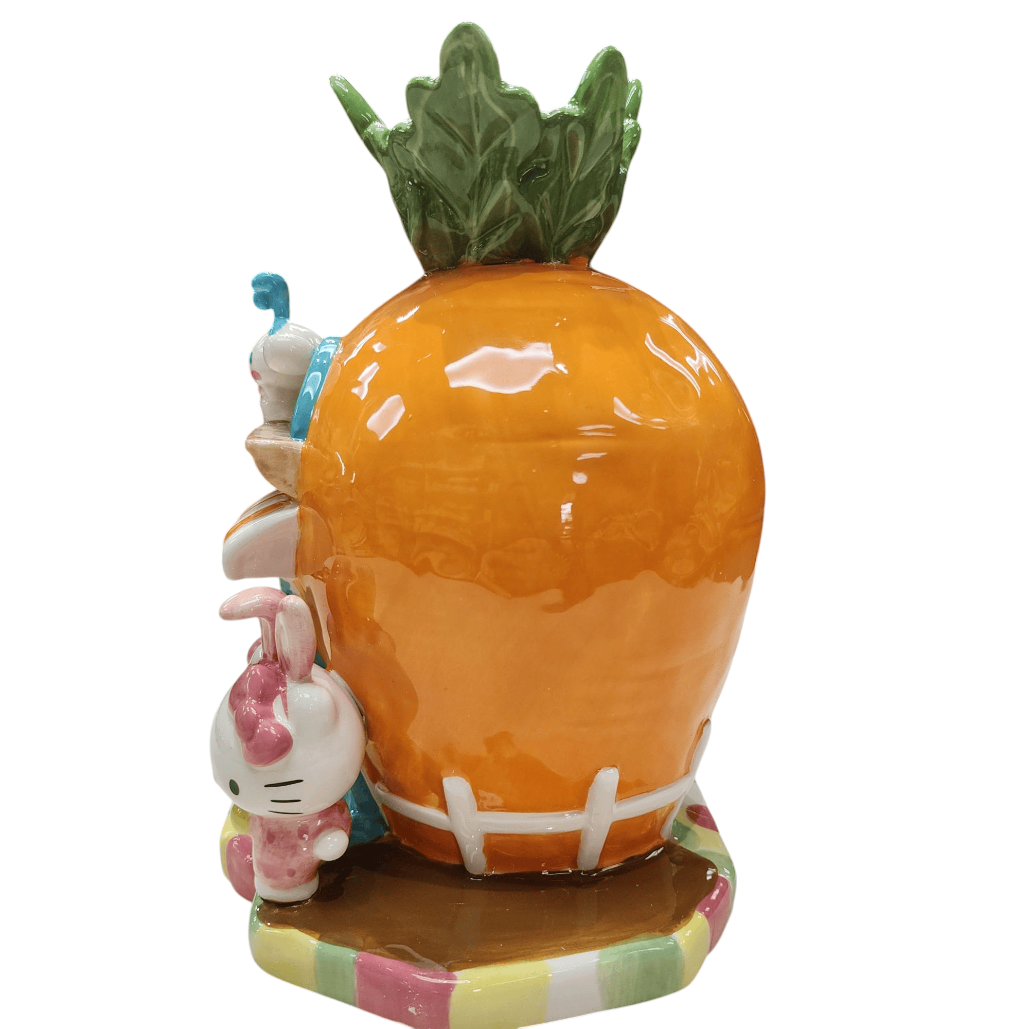 Blue Sky Clayworks Hello Kitty and Friends Carrot Candle Holder House, Home & Kitchen Accessories, Ceramic, 24434 - Sammi's Attic
