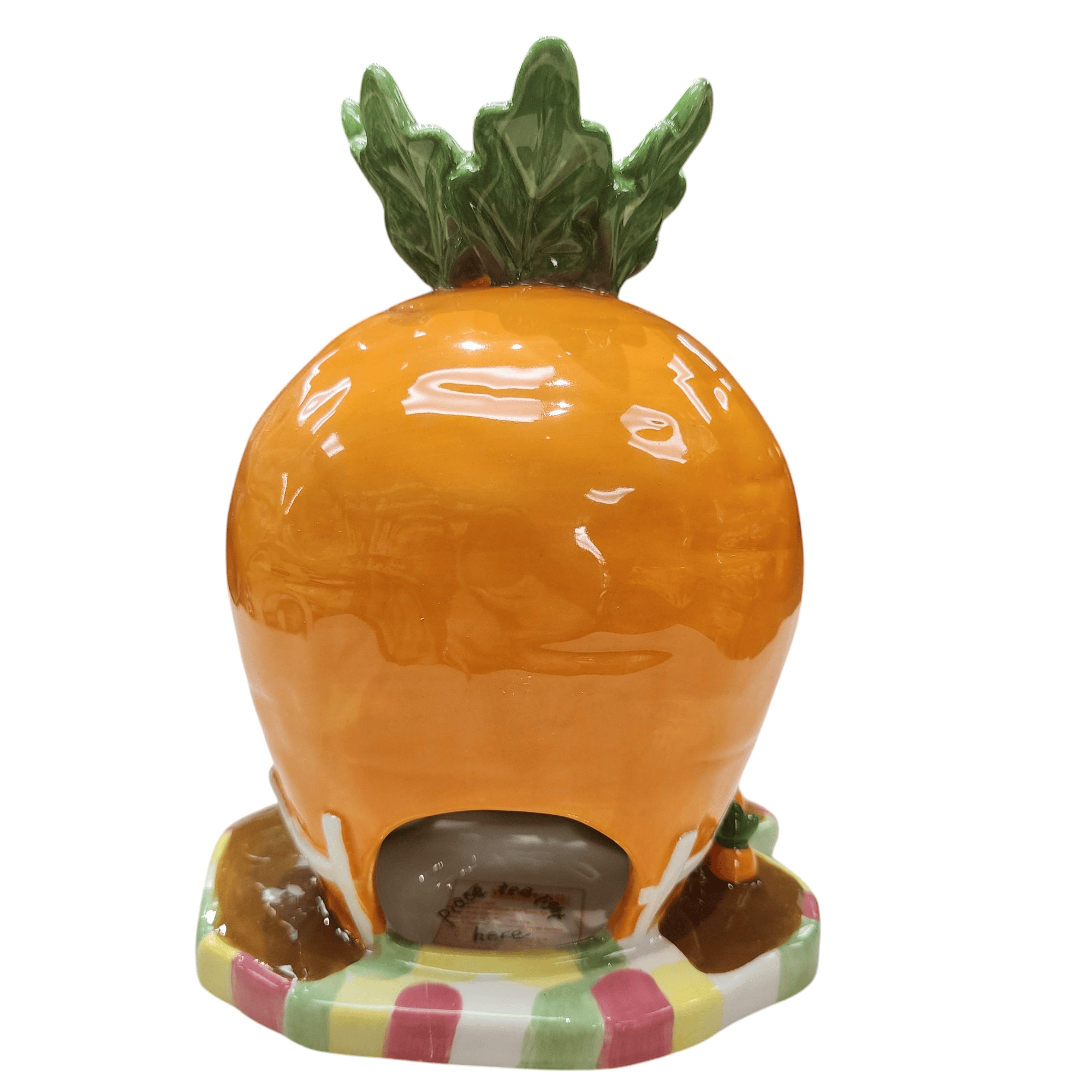 Blue Sky Clayworks Hello Kitty and Friends Carrot Candle Holder House, Home & Kitchen Accessories, Ceramic, 24434 - Sammi's Attic