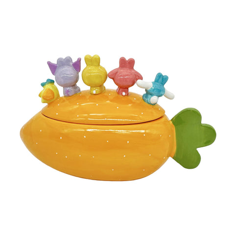 Blue Sky Clayworks Hello Kitty and Friends Easter Candy Bowl, Home & Kitchen Accessories, Ceramic, 23272 - Sammi's Attic