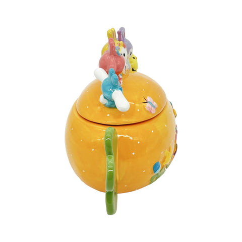 Blue Sky Clayworks Hello Kitty and Friends Easter Candy Bowl, Home & Kitchen Accessories, Ceramic, 23272 - Sammi's Attic
