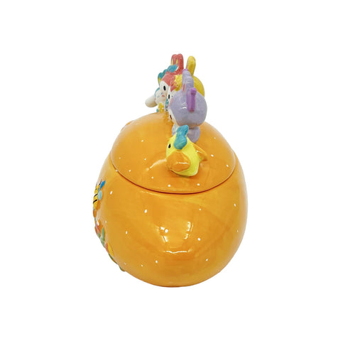 Blue Sky Clayworks Hello Kitty and Friends Easter Candy Bowl, Home & Kitchen Accessories, Ceramic, 23272 - Sammi's Attic