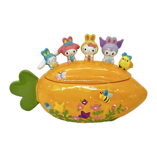 Blue Sky Clayworks Hello Kitty and Friends Easter Candy Bowl, Home & Kitchen Accessories, Ceramic, 23272 - Sammi's Attic