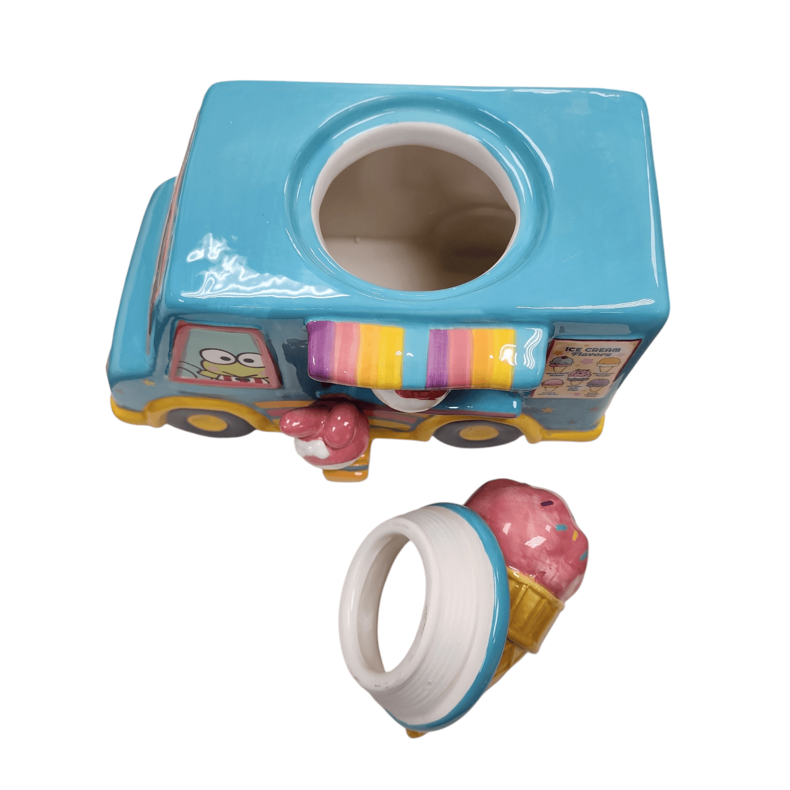 Blue Sky Clayworks Hello Kitty and Friends Ice Cream Truck Cookie Jar - Sammi's Attic