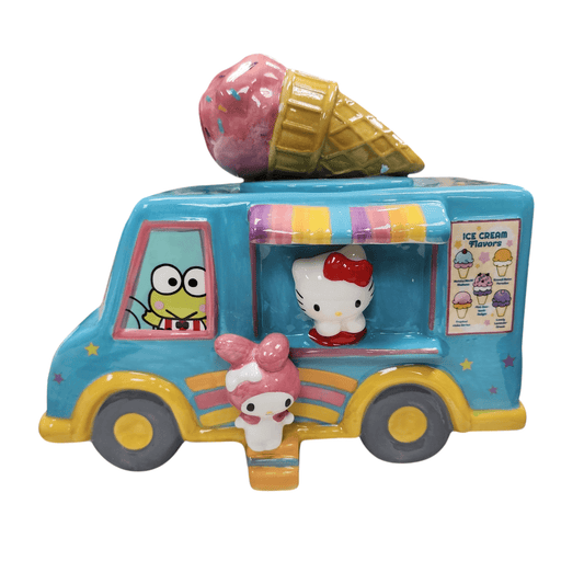 Blue Sky Clayworks Hello Kitty and Friends Ice Cream Truck Cookie Jar - Sammi's Attic