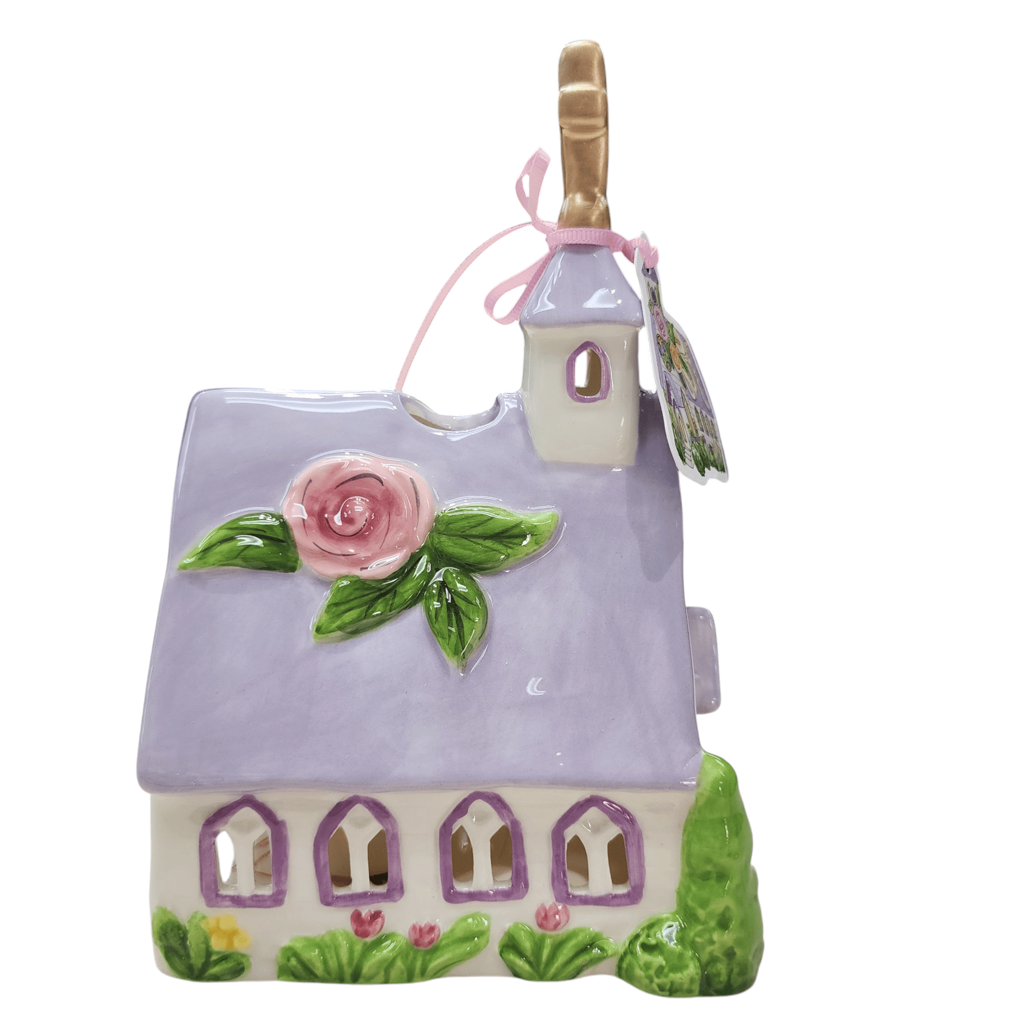 Blue Sky Clayworks Rejoice Church Candle House