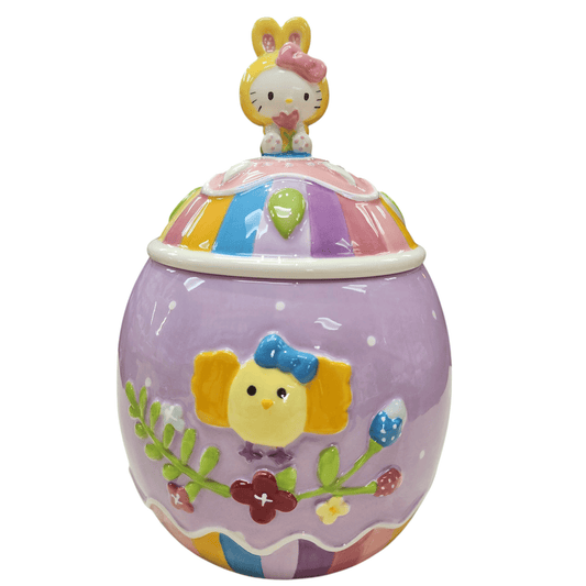 Blue Sky Clayworks Sanrio Hello Kitty Easter Egg Cookie Jar - Sammi's Attic