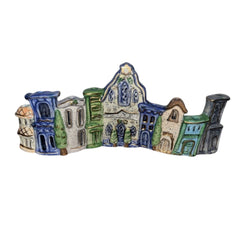 Blue Sky Clayworks Village Menorah