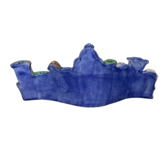 Blue Sky Clayworks Village Menorah