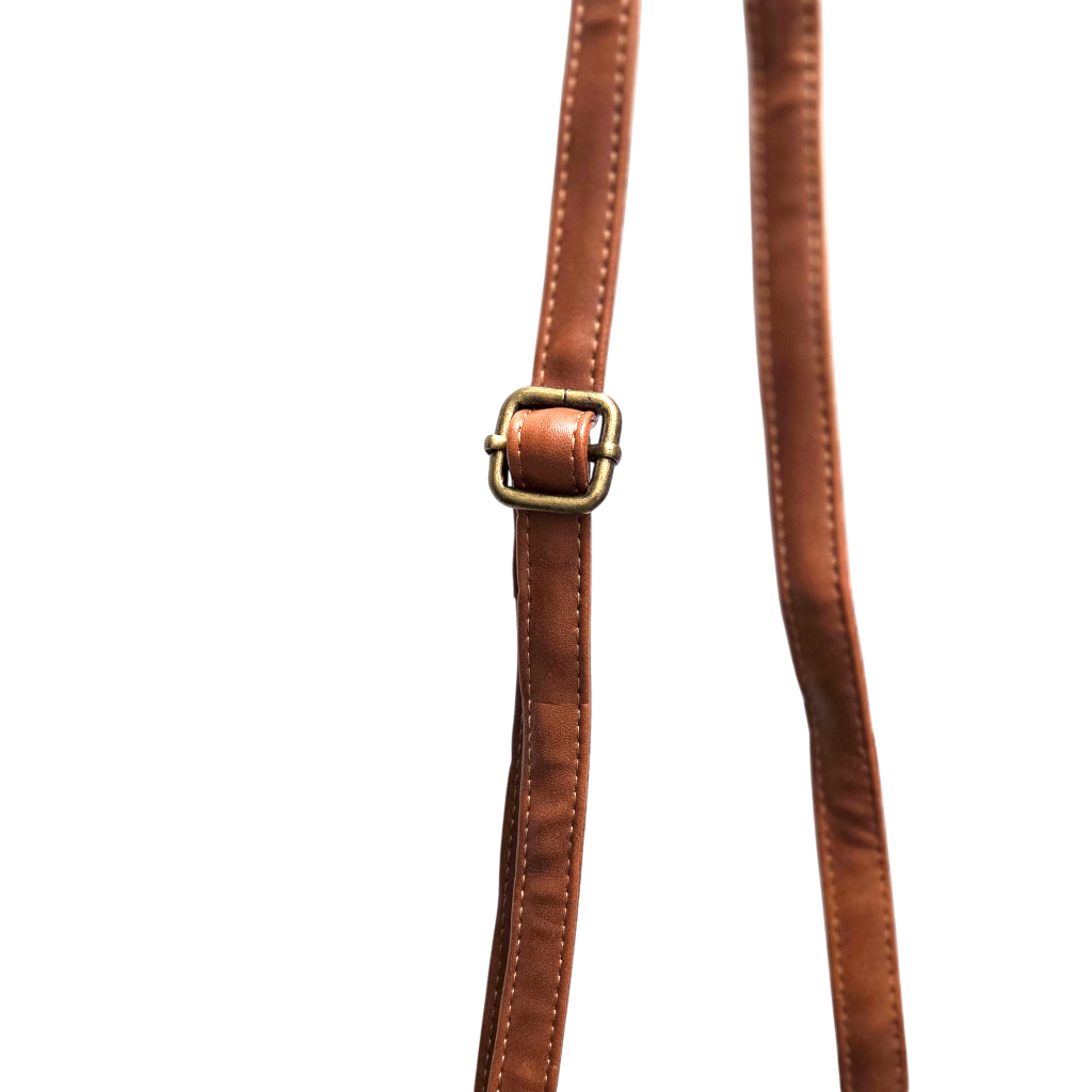 Brisk Crossbody Bag with Phone Pocket | Carbon Gray Upcycled Leather Crossbody Purse for Women | Vaan & Co.