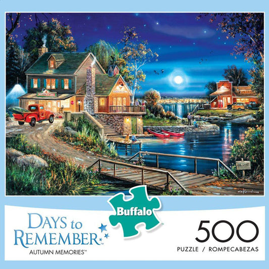 Buffalo Games Days to Remember Autumn Memories 500 Piece Jigsaw Puzzle - Sammi's Attic