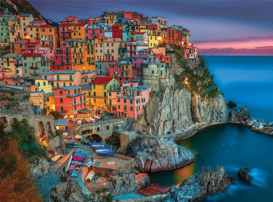 Buffalo Games Signature Collection Cinque Terre Italy 1000 Piece Jigsaw Puzzle - Sammi's Attic