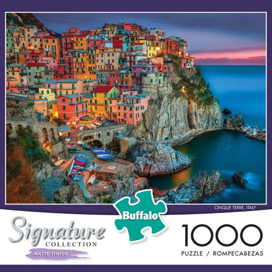 Buffalo Games Signature Collection Cinque Terre Italy 1000 Piece Jigsaw Puzzle - Sammi's Attic