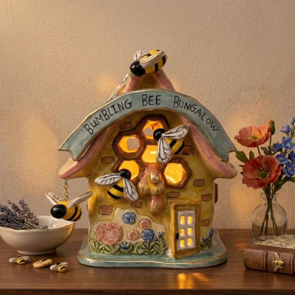 Bumbling Bee Bungalow Candle House