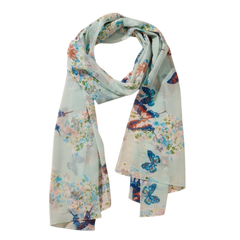 Butterfly Chiffon Scarf