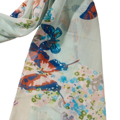 Butterfly Chiffon Scarf