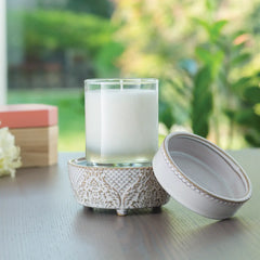 Candle Warmers | Candle Wax Warmer | Vintage White