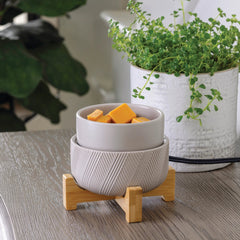 Candle Warmers | Candle Wax Warmer | Wooden Pedestal