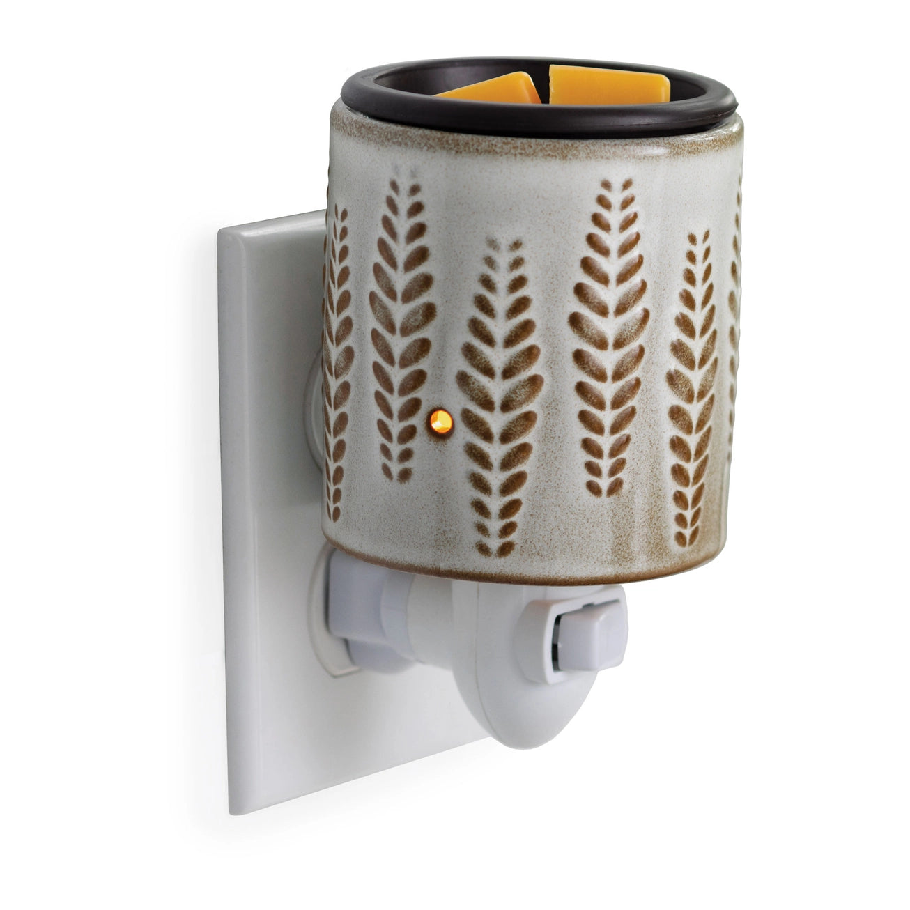 Candle Warmers | Pluggable | Wheat & Ivory Flip Dish
