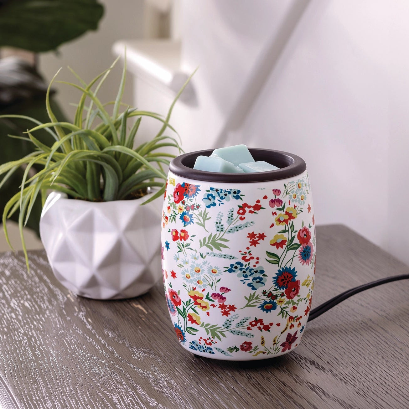 Candle Warmers | Wax Warmer | Wildflowers Flip Dish