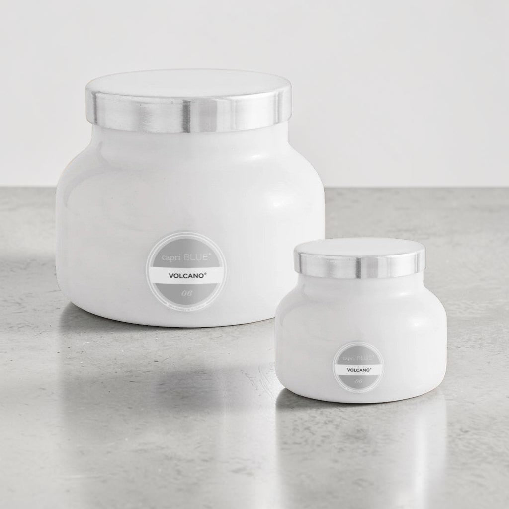 Capri Blue Volcano White Signature Candle