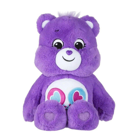 Care Bears 14 Inch Plush Share Bear Purple Soft Huggable Material Lollipop Tummy - Sammi's Attic