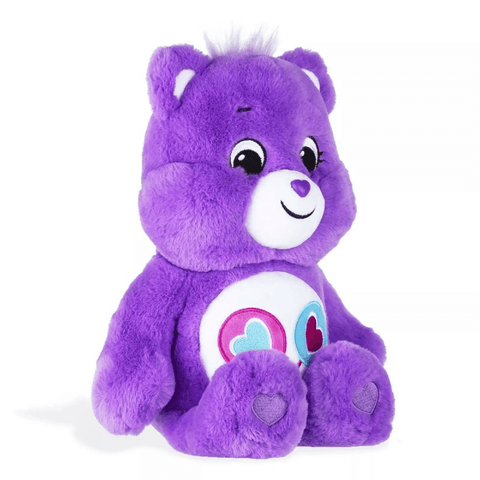 Care Bears 14 Inch Plush Share Bear Purple Soft Huggable Material Lollipop Tummy - Sammi's Attic