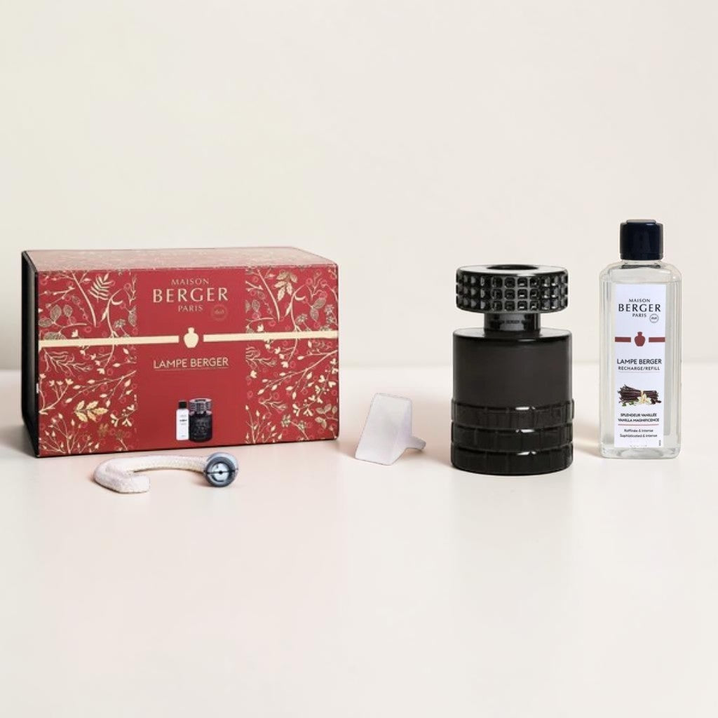 Celebration Black Lamp Gift Set by Maison Berger