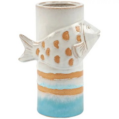 Ceramic Fish Vase
