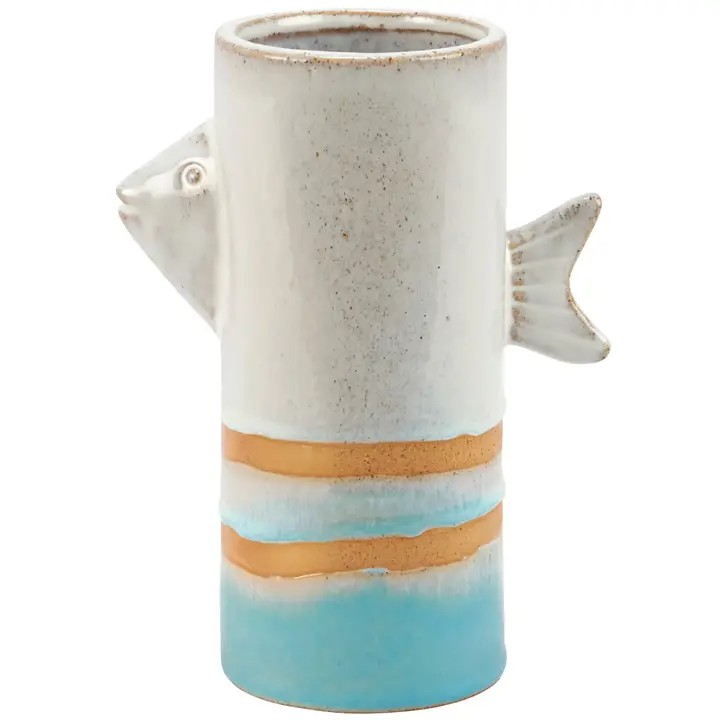 Ceramic Fish Vase