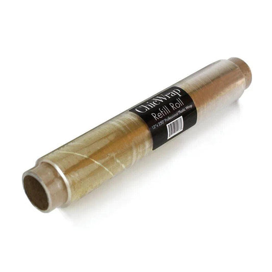 ChicWrap Plastic Wrap Refill Roll - 12 Inch X 250 Feet - Professional Grade - Sammi's Attic