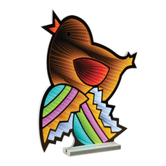 Chick With Easter Egg Infinity Light 23.5"H