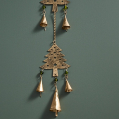 Christmas Tree Iron Wind Chime