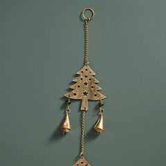 Christmas Tree Iron Wind Chime